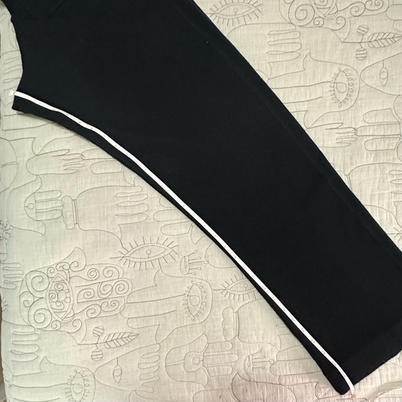 NWT The Kooples Cashmere and Wool Hoodie Sz M & Pants Sz L Set Black Oversized - Picture 13 of 16